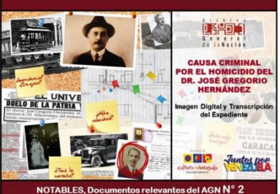 Causa Criminal por el Homicidio del Dr. José Gregorio Hernández