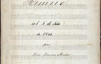 Canción para el 5 de julio (1844)