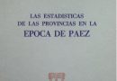 Las Estadísticas de las provincias en la época de Páez
