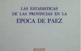 Las Estadísticas de las provincias en la época de Páez