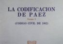 La codificación de Páez tomo I código civil del 1862
