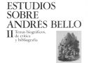 Estudios sobre Andrés Bello